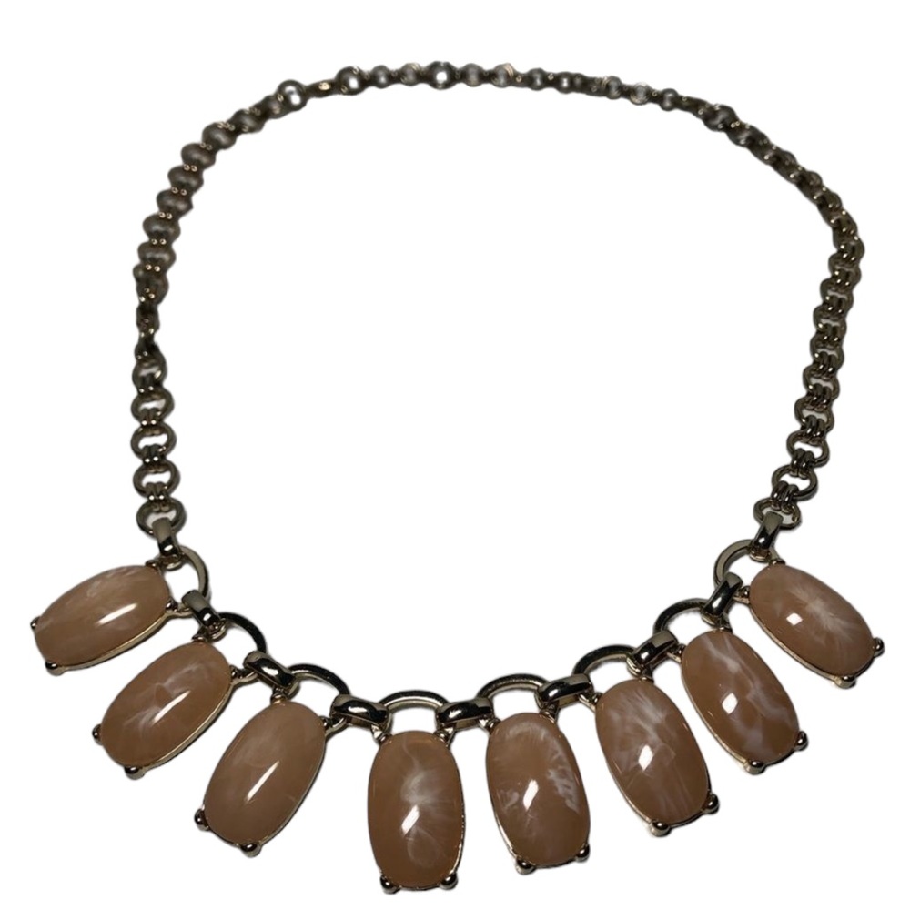 rock pendants with chain link chain